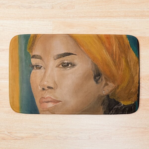 Item preview, Jhen,singer,soul,portrait,original,oil painting,chilombo,small,poster,print,art,artwork,woman,decor,dainty,lyrics,music,album art,cover designed and sold by spacesbydee.
