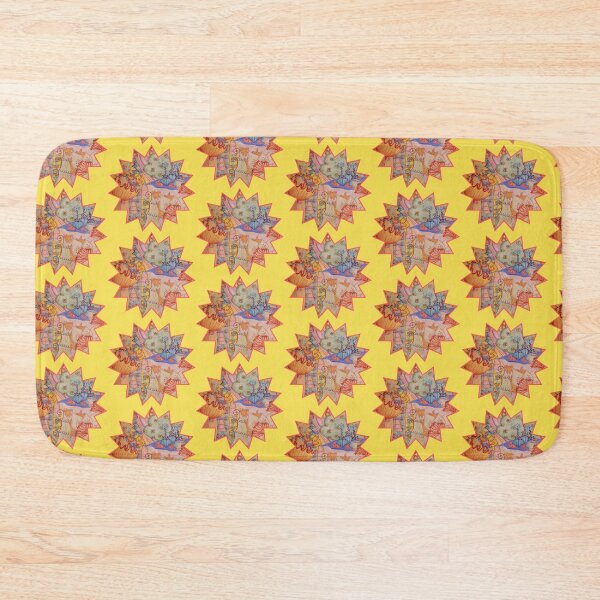 Item preview, Trippy Forest Sharp Star Print! designed and sold by The Rage Garden.