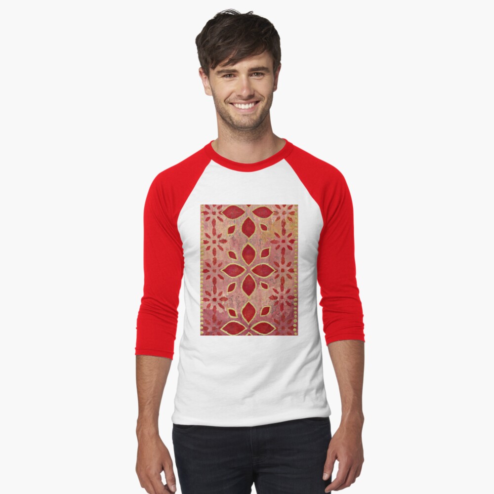 Item preview, Baseball ¾ Sleeve T-Shirt designed and sold by leonitalee.