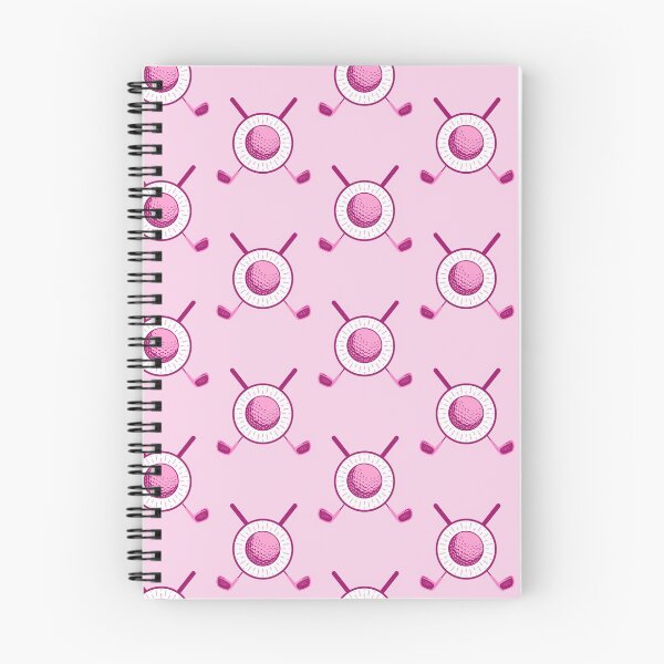 Item preview, Pink Golf Ball Theme Pattern designed and sold by LushCatDesign.