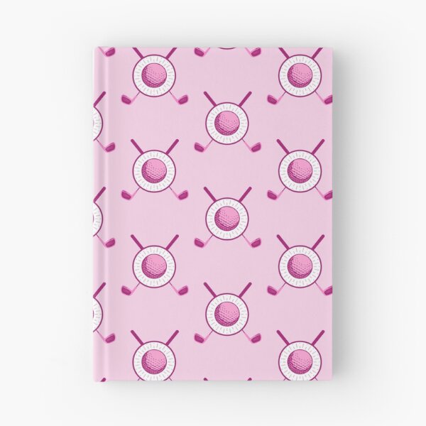 Item preview, Pink Golf Ball Theme Pattern designed and sold by LushCatDesign.