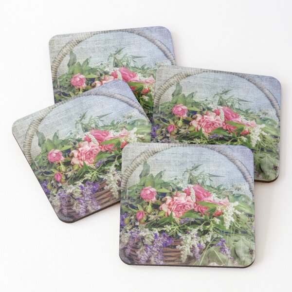 Item preview, Floral Basket designed and sold by wallarooimages.