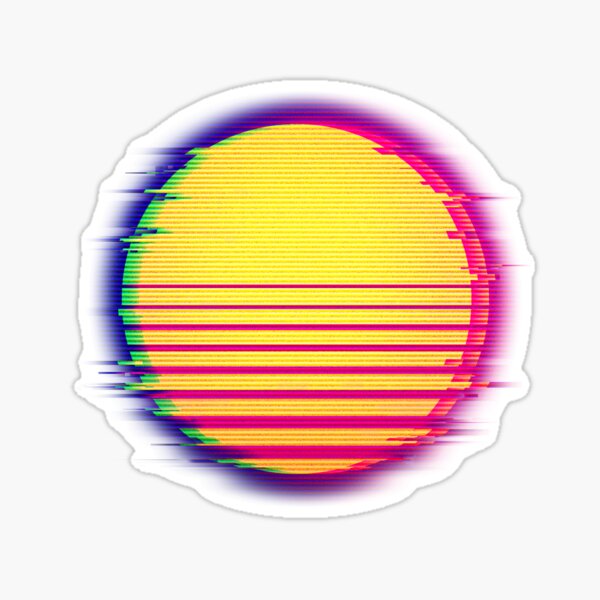 I Think There's Been a Glitch holographic sticker – MangoIllustrated