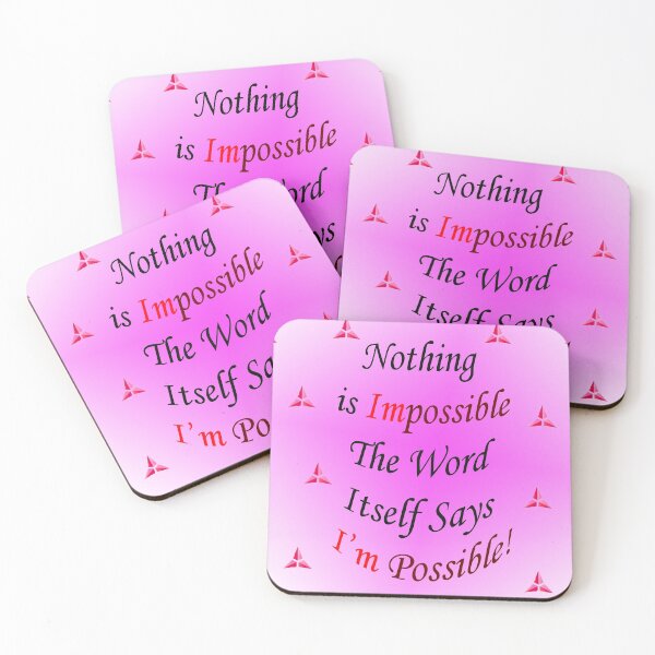 Item preview, No Impossible designed and sold by MBX11.