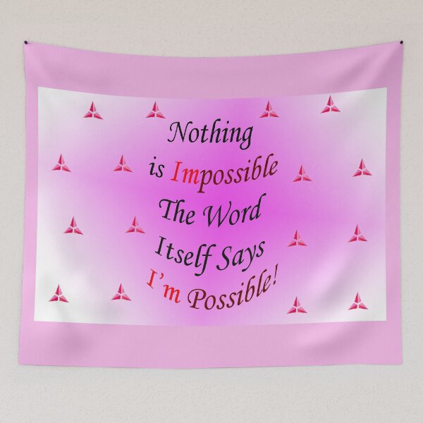 Item preview, No Impossible designed and sold by MBX11.
