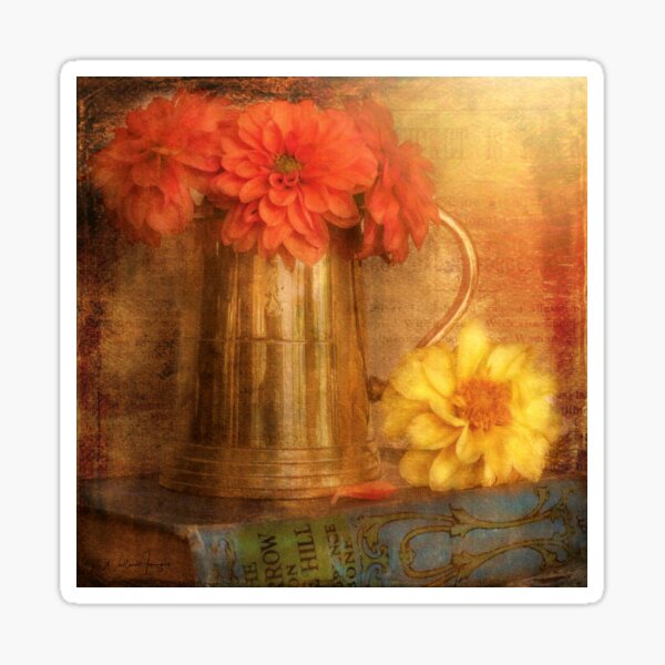 Dahlia Dreams Sticker