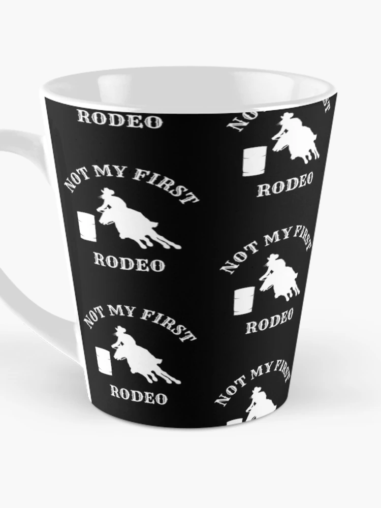 Thumbnail 3 of 4, Coffee Mug, Not My First Rodeo Barrel Racing designed and sold by EstelleStar.