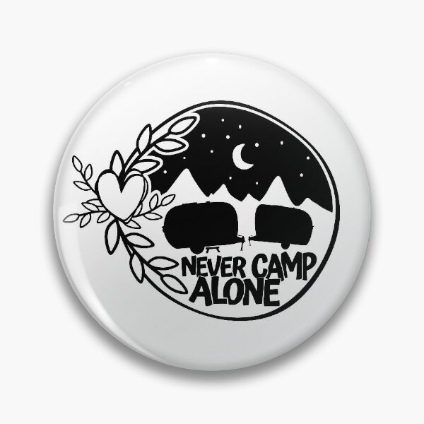 Item preview, Never Camp Alone designed and sold by digimart.