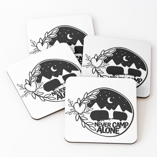 Item preview, Never Camp Alone designed and sold by digimart.
