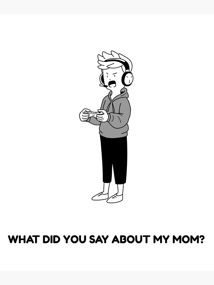 "Video Game Funny Trash Talk" Poster by alipodsales Redbubble