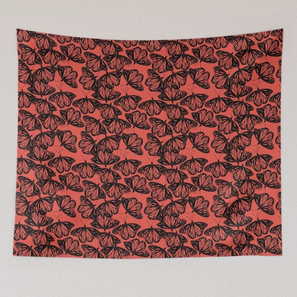 Item preview, Monarchs (coral) designed and sold by NickiPost.