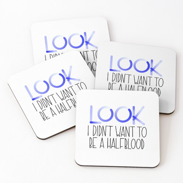 Item preview, I didn't want to be a halfblood. designed and sold by eklettering.