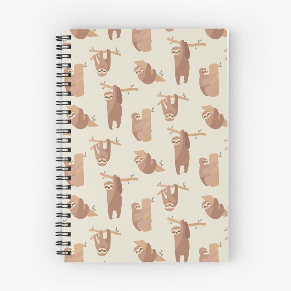 Item preview, Cute Sloth Pattern designed and sold by LushCatDesign.