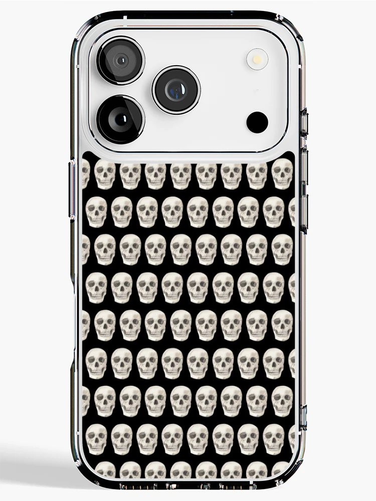 Thumbnail 1 of 5, iPhone Case, Skull Pattern designed and sold by MyTribePatterns.