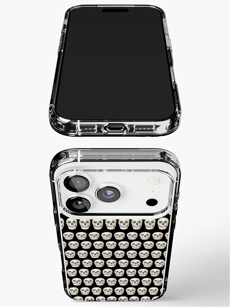 Thumbnail 3 of 5, iPhone Case, Skull Pattern designed and sold by MyTribePatterns.