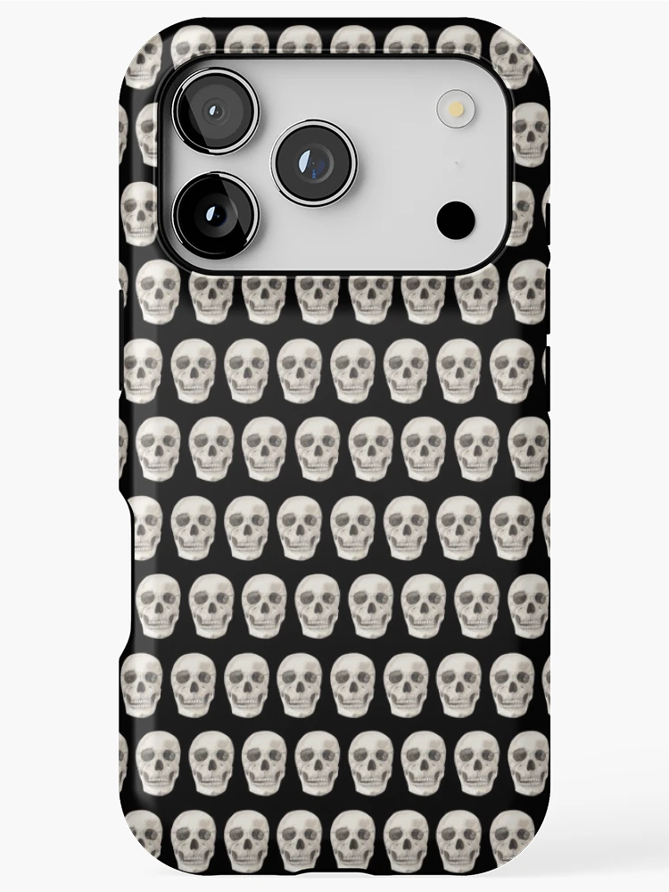Thumbnail 1 of 4, iPhone Case, Skull Pattern designed and sold by MyTribePatterns.