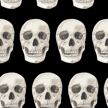 Artwork thumbnail, Skull Pattern by MyTribePatterns