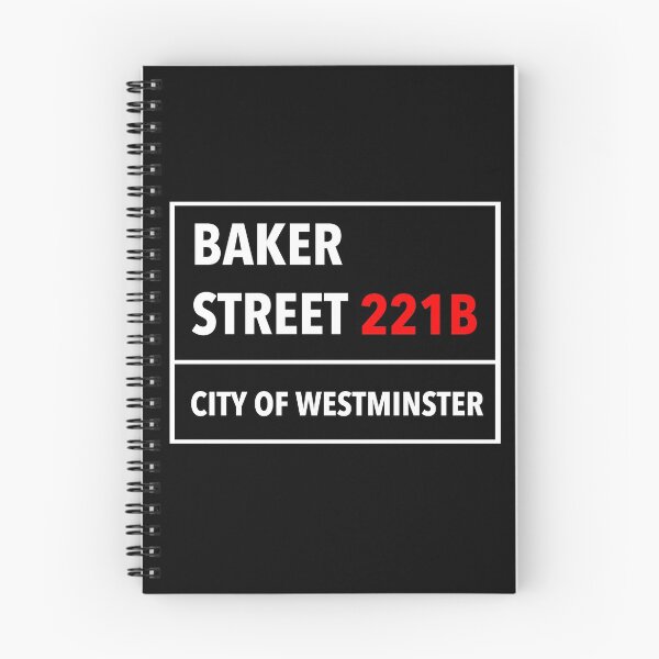Item preview, 221B Baker Street T Shirt In The Style Of A Street Sign designed and sold by JukeLox.