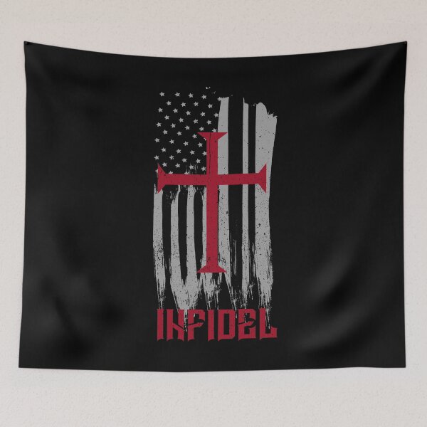 Item preview, Templar Cross Medieval Warrior Knights Templar Armor Helmet Emblem Shield designed and sold by TopTeeShop.