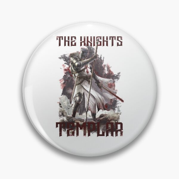 Item preview, Templar Cross Medieval Warrior Knights Templar Armor Helmet Emblem Shield designed and sold by TopTeeShop.