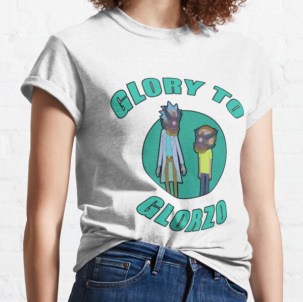 Rick & Morty Glory To Glorzo T-shirt Classic T-Shirt