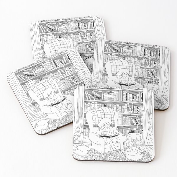 Item preview, Vintage Book Lover Vintage Girl Library designed and sold by Jieul.