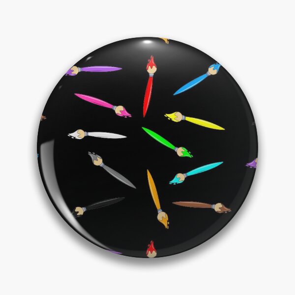 Item preview, Rainbow Paintbrushes designed and sold by Melanie Jeyakkumar.
