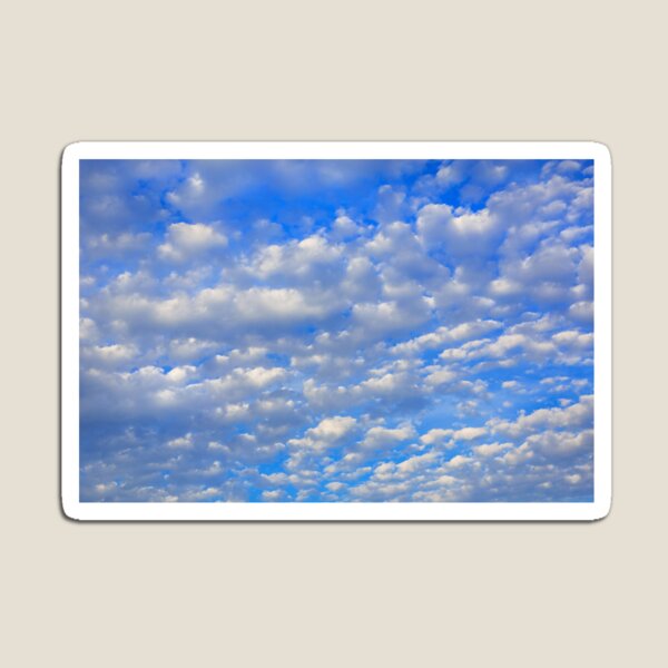 Lots of tiny clouds. Magnet