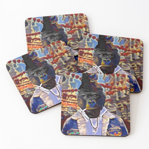 Item preview, Hipster Gorilla in Cinatown designed and sold by L-A-U-R-E-N-S.