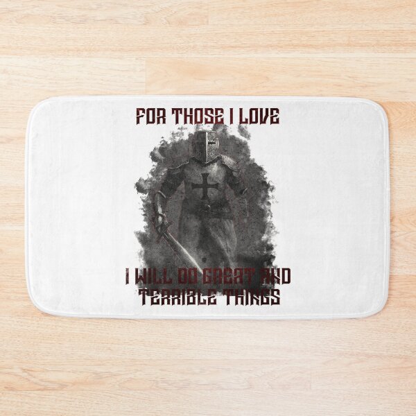 Item preview,  Templar Sword Medieval Warrior Knights Templar Cross Armor Helmet Emblem Shield designed and sold by TopTeeShop.