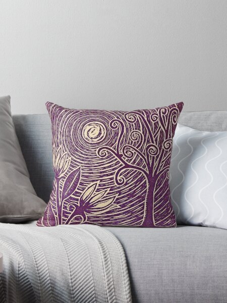 Aperçu de l'œuvre Moonflower Blue créée et vendue par leonitalee.
