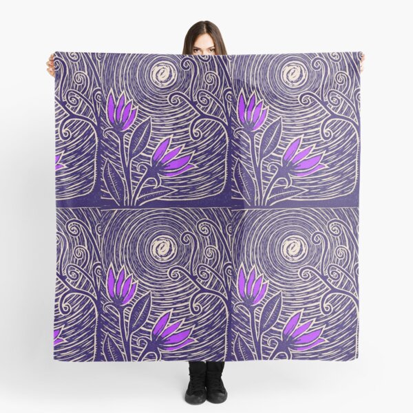 Aperçu de l'œuvre Moonflower Blue créée et vendue par leonitalee.