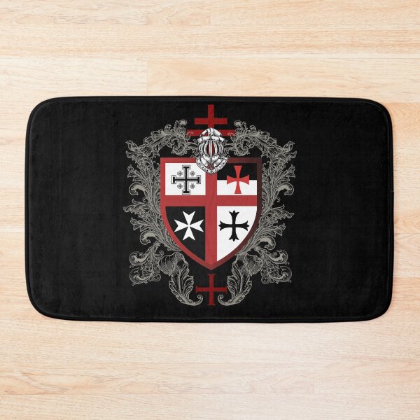 Item preview, Templar Shield Cross Medieval Warrior Sword Knights Templar Armor Helmet Emblem  designed and sold by TopTeeShop.