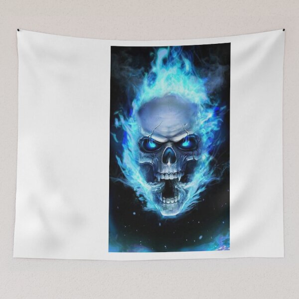 Item preview, Blue skull. designed and sold by Mickpew.