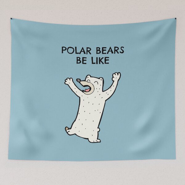 Item preview, Polar Bears Be Like designed and sold by Seacub.