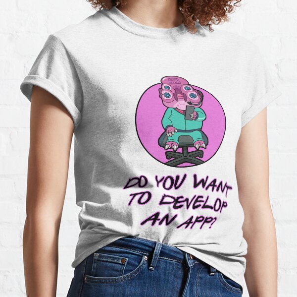 Glootie T-shirts & Stickers - Rick and Morty Design Classic T-Shirt