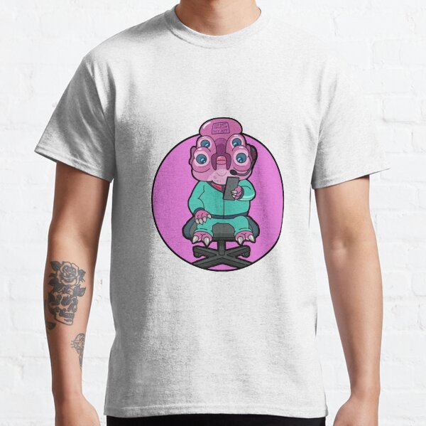 Glootie T-shirts & Stickers - Rick and Morty Alien Design Classic T-Shirt