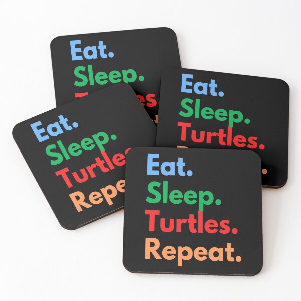 Item preview, Eat. Sleep. Turtles. Repeat designed and sold by ZEDSOU ⭐⭐⭐⭐⭐.