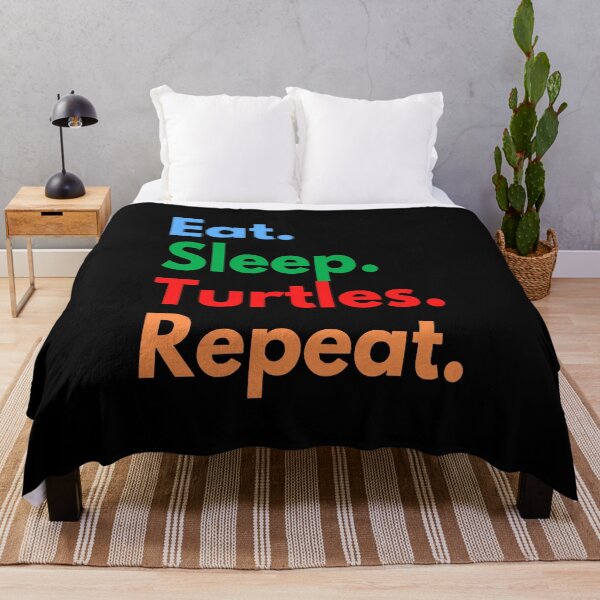 Item preview, Eat. Sleep. Turtles. Repeat designed and sold by ZEDSOU ⭐⭐⭐⭐⭐.