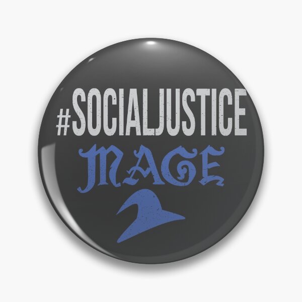 Item preview, #SocialJustice Mage - Hashtag para la resistencia designed and sold by Ryphna.