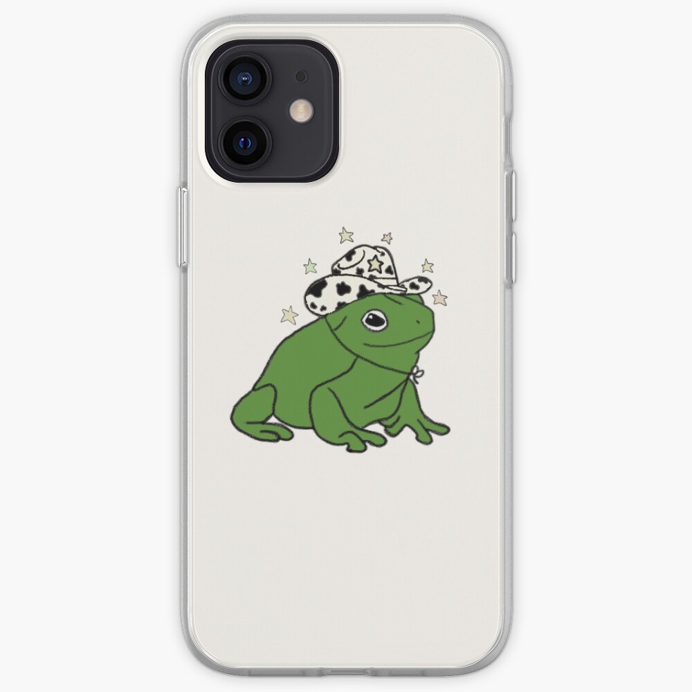 Frog with a cowboy hat ★ iPhone Case & Cover