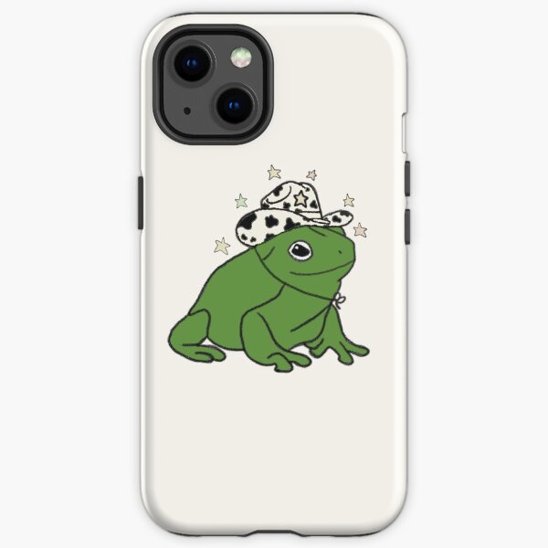 Frog with a cowboy hat ★ iPhone Tough Case