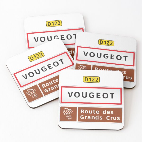Item preview, Vougeot Route des Grands Crus Road Sign designed and sold by travelwitheric.