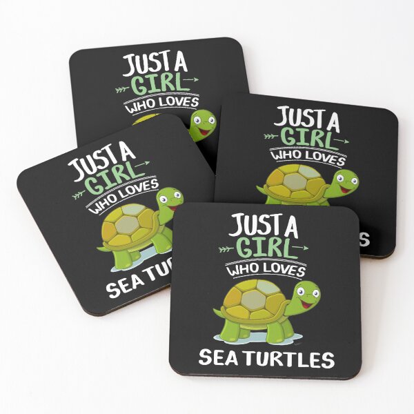 Item preview, Just A Girl Who Loves Sea Turtles designed and sold by ZEDSOU ⭐⭐⭐⭐⭐.