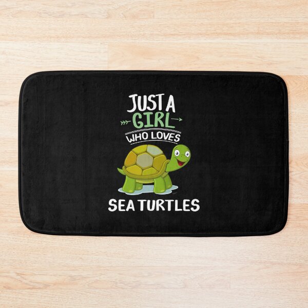 Item preview, Just A Girl Who Loves Sea Turtles designed and sold by ZEDSOU ⭐⭐⭐⭐⭐.