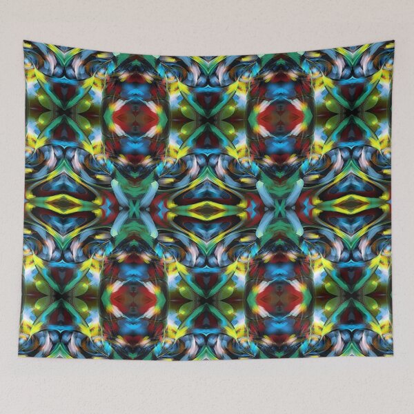 Item preview, Graphic colorful  psychedelic,arte abstracto,abstract art design designed and sold by Adri Barnard.