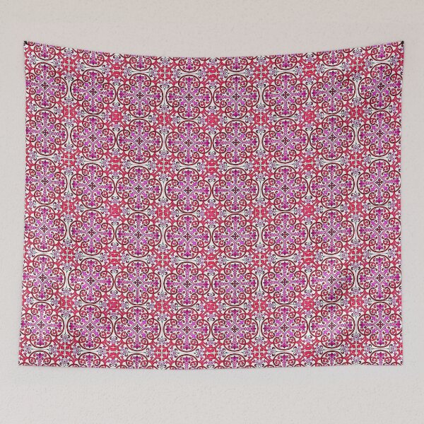 Item preview, Azulejo Floral Pattern designed and sold by AM FineArtPrints.