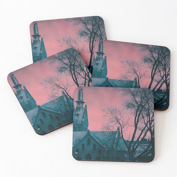 Item preview, Church at Dramatic Sunrise designed and sold by Taina Sohlman.