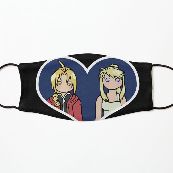 Edward and Winry - shipping dolls Kids Mask