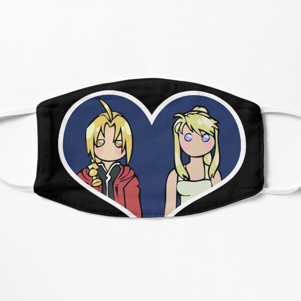 Edward and Winry - shipping dolls Small Mask